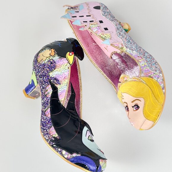 Irregular Choice Touch the Spindle! Sleeping Beauty Heels – Size 39 - Picture 1 of 9